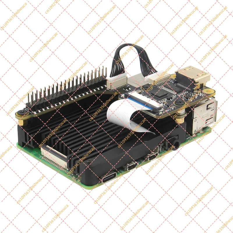 Фото Модуль X630 Raspberry Pi HDMI-CSI-2, HDMI-адаптер 1080p@25fps с функцией захвата аудио и видео №1