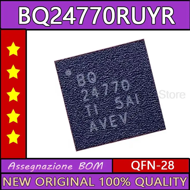 

5 шт. BQ24770 BQ24770RUYR QFN-28 Новинка
