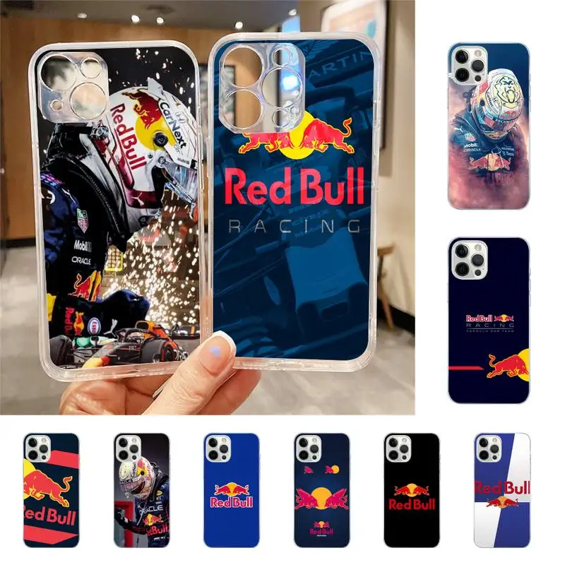 

RED Energy Drink Bull Phone Case For Iphone 7 8 Plus X Xr Xs 11 12 13 Se2020 Mini Mobile Iphones 14 Pro Max Case