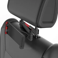 telescopic car rear pillow phone holder tablet car stand seat rear headrest mounting bracket for switch tablet 4 11 inch