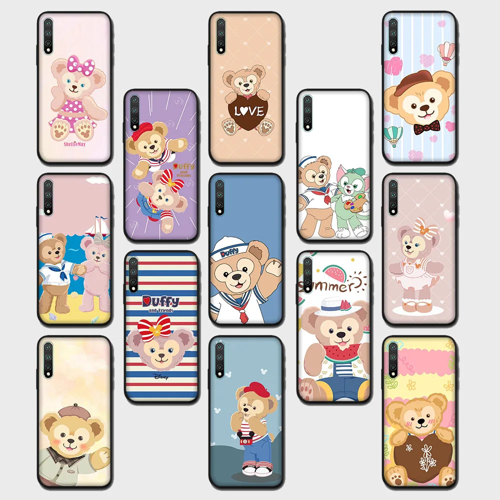 

Duffy ShellieMay Bear Black Case for OPPO Find X3 Lite F7 F9 F11 F17 F19 Neo A55 A56 A35 A33 A32 Pro