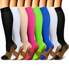 Мужские Компрессионные носки для марафона, для бега 15-20 мм рт. Ст., Медицинские носки для мужчин и женщин с изображением отеков, диабетиков, варикозного расширения вен
