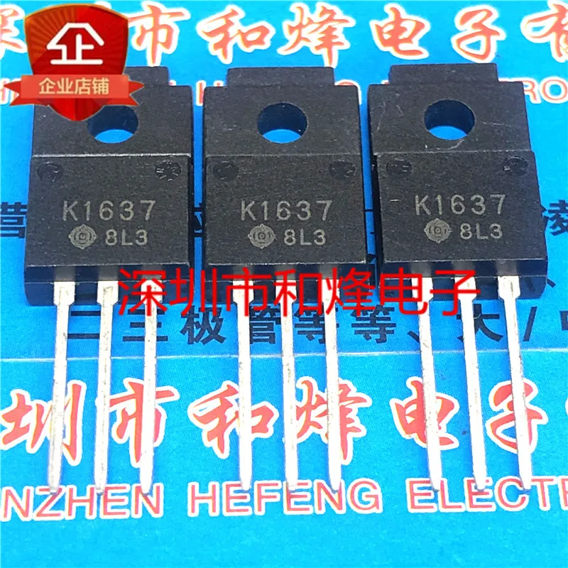 

5PCS-10PCS K1637 2SK1637 TO-220F 600V 4A New And Original On Stock