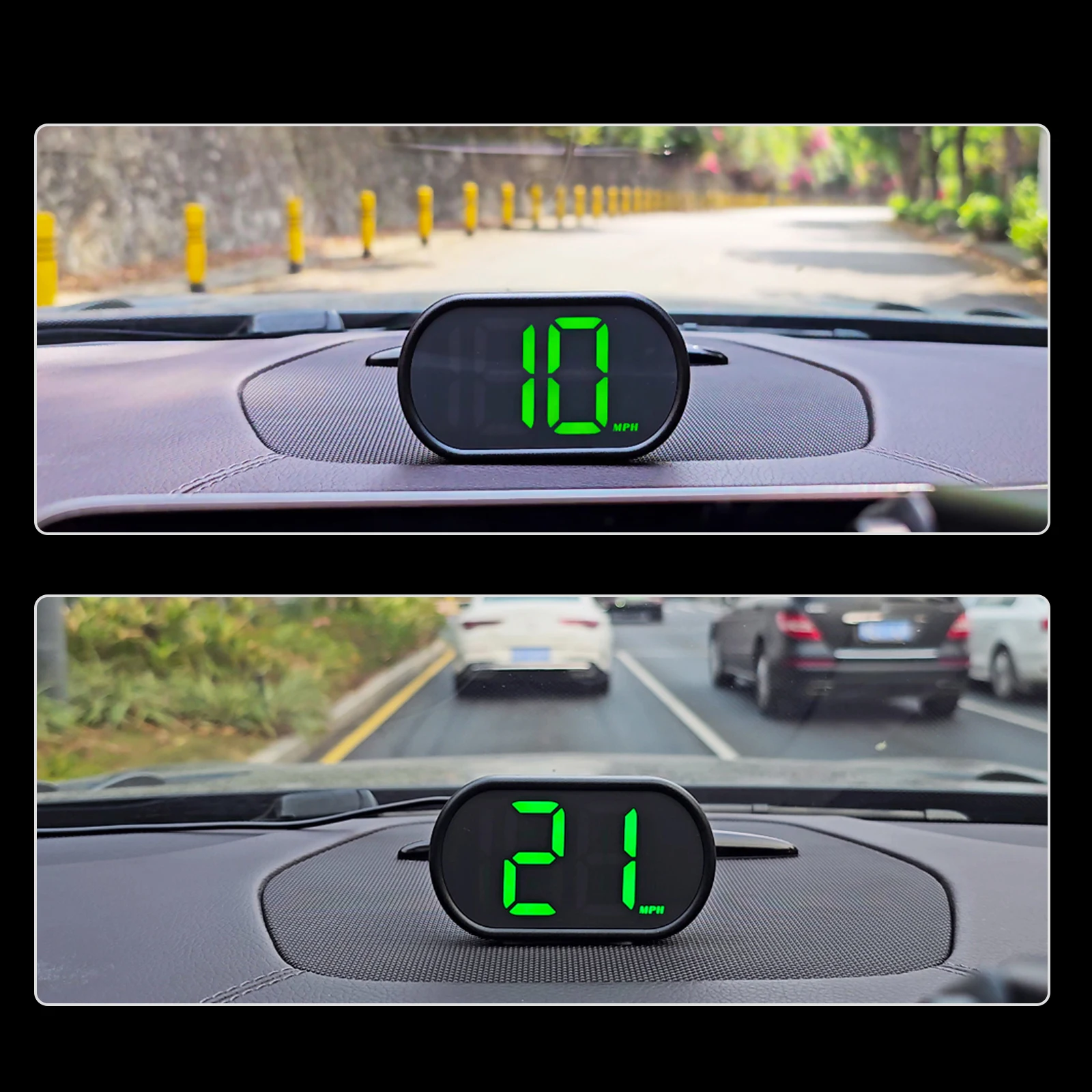 Цифровой Спидометр GPS KM/H Для Автомобилей И Грузовиков Plug And Play Большой Дисплей