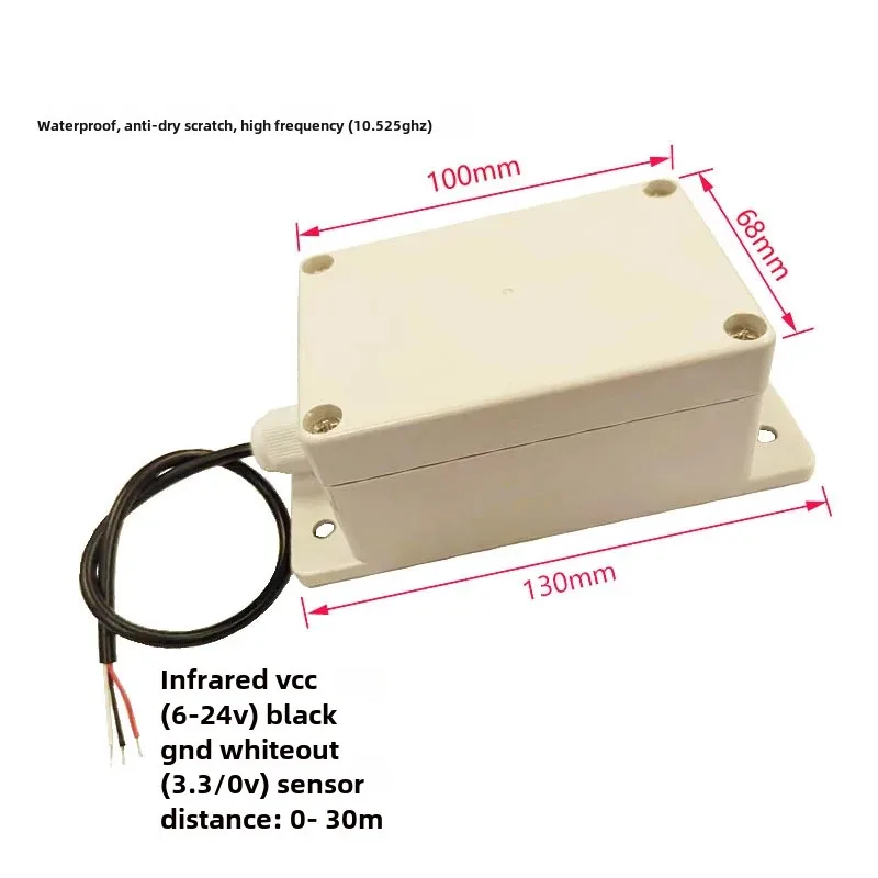 Водонепроницаемый анти-сухой 10 525 ГГц микроволновый датчик радарный