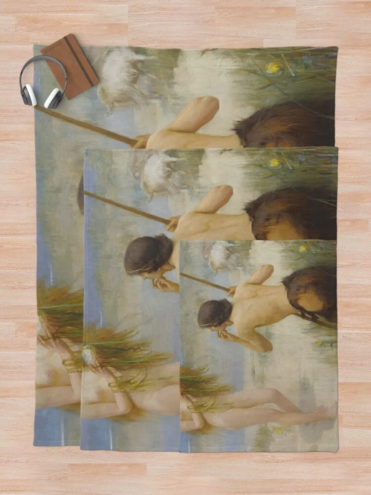 Копия одеяла Adolf Hiremy-Hirschel Achille's Grave детские рождественские подарки диваны