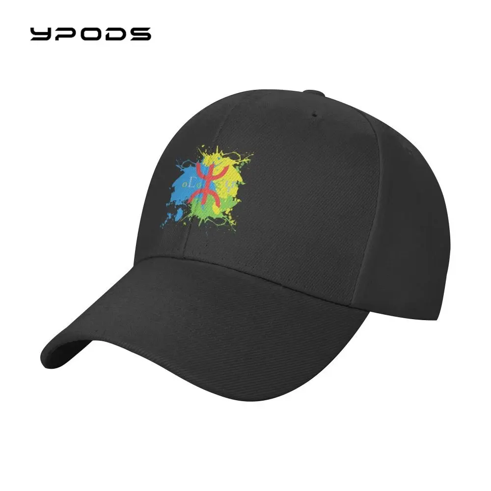 

2022 Custom Amazigh Flag Baseball Cap Men Women Berber Proud Tifinagh Dad Hat Streetwear Snapback Summer Hats