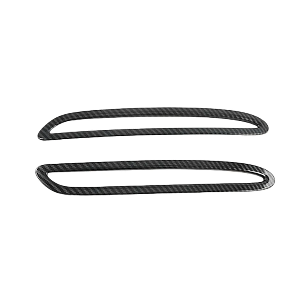 

For Mercedes Benz CLA180 CLA200 C118 2020 Car Carbon Fiber Rear Fog Light Lamp Foglight Cover Trim Decoration