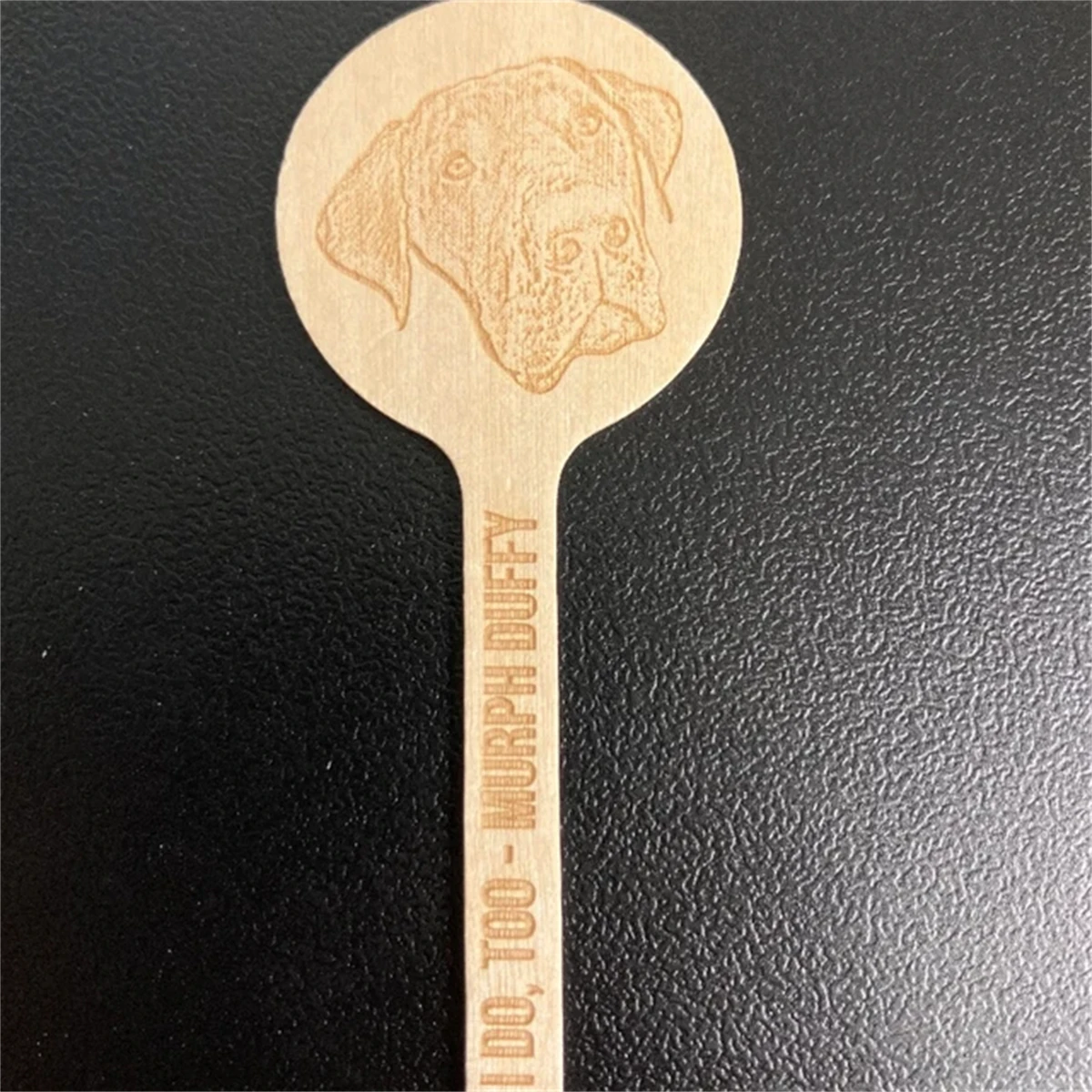 Набор из 50 коктейльных палочек с надписью Do Too и деревянной гравировкой