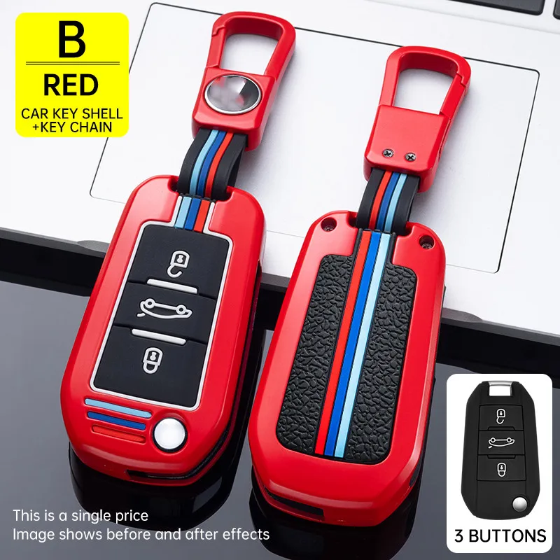 

Чехол для автомобильного ключа для Peugeot 207 3008 208 308 2008 307 508 5008 407 Citroen c1 c2 c3 c4 grand picasso c5 ds 3 5