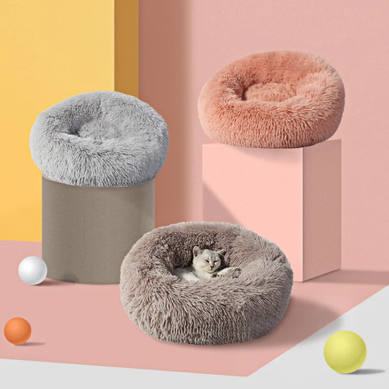 

Super Soft Pet Bed Cat/dog Winter Warm Sleeping Bag Plush Large Cat Cushion Portable Cat Supplies Pet Beds for Dogs Cats Bed