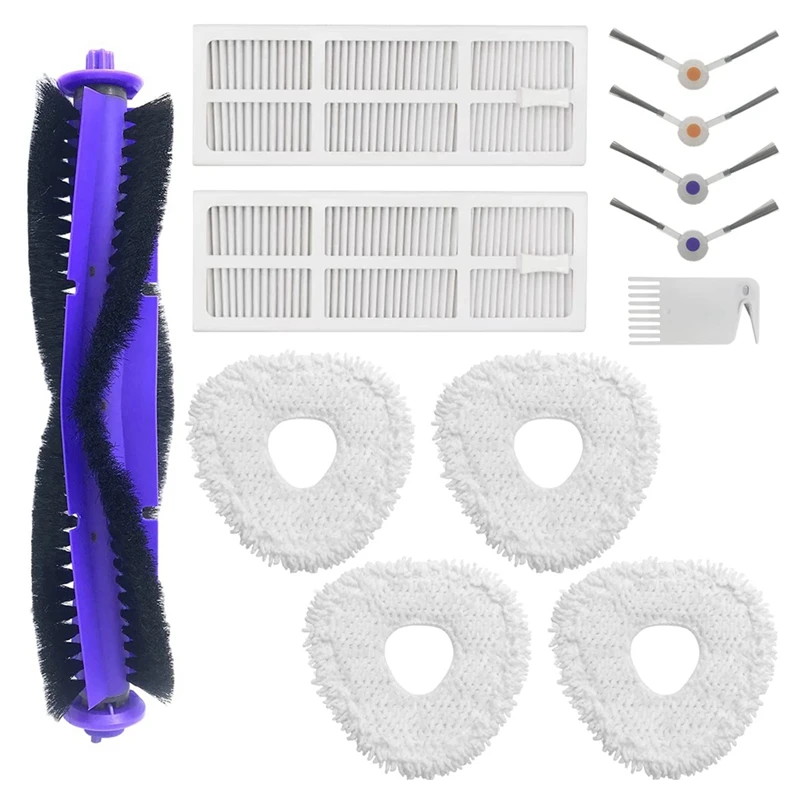 

Main Brush Side Brush HEPA Filter Compatible For Narwal Freo J3 Vacuum Cleaner Replacement Part Accessories Kit