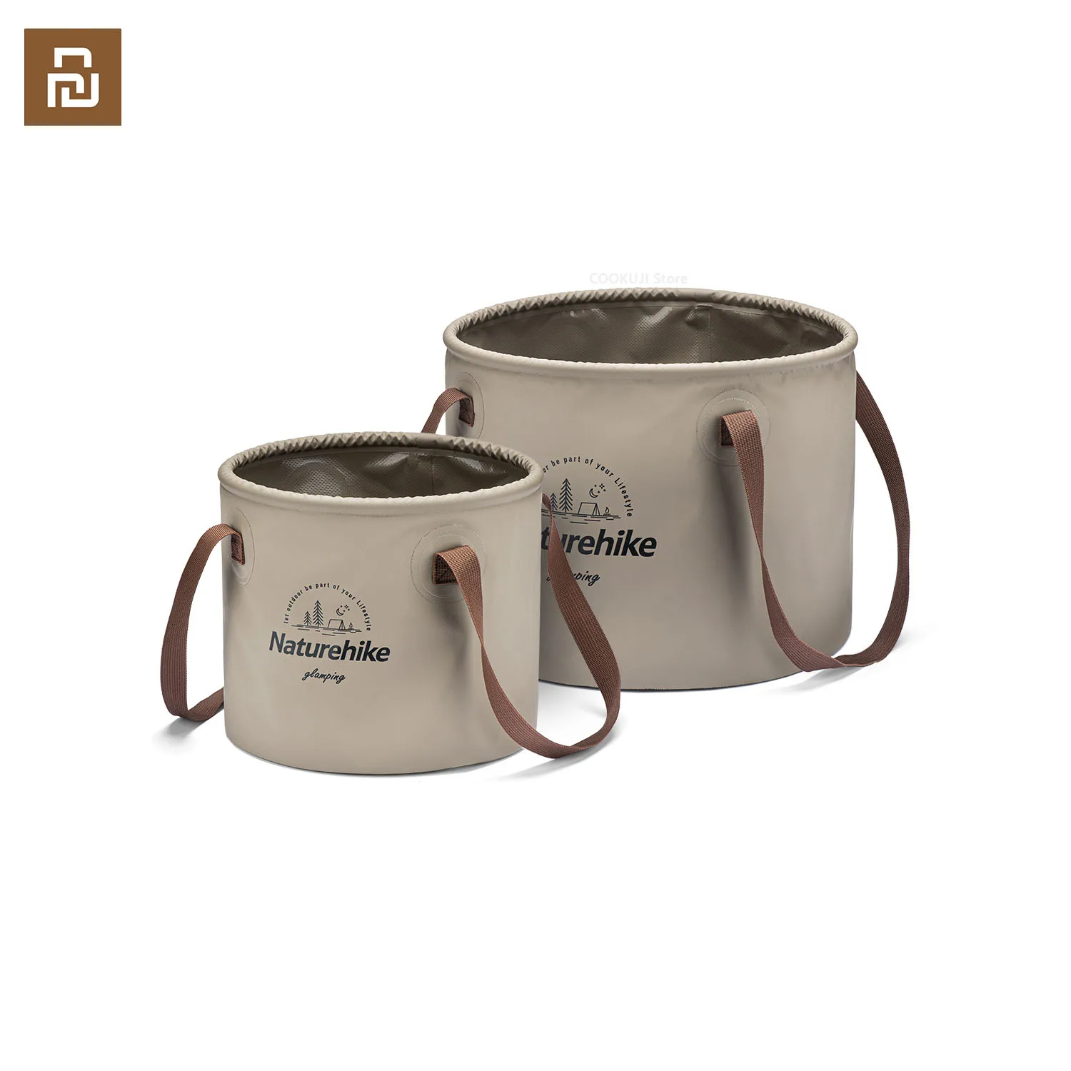 

Xiaomi Youpin 10/20L Foldable Round Bucket Outdoor Travel Portable Water Basin Storage Bucket Fishing Camping Equipment Camping