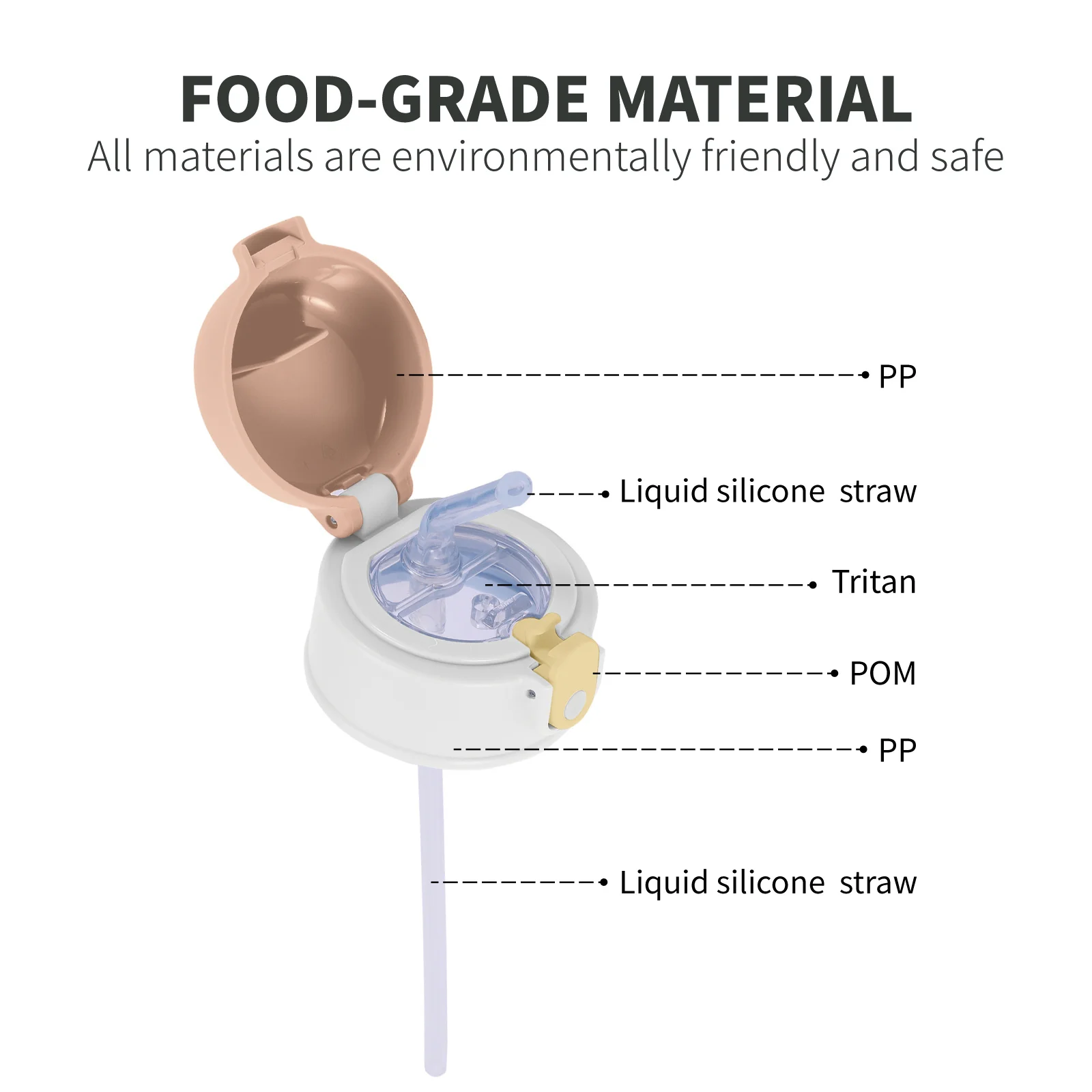 Детская бутылка для воды из нержавеющей стали с трафаретной печатью 16 унций |