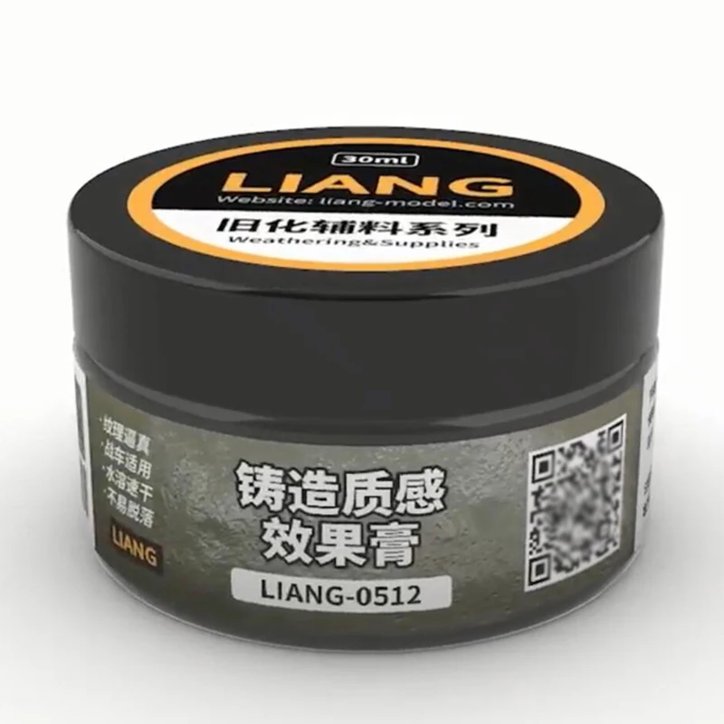 

LIANG 0512 Weathering&Supplies Casting Texture Effect Paste 30ml for Plasitc Military Model Tank Armor Model DIY