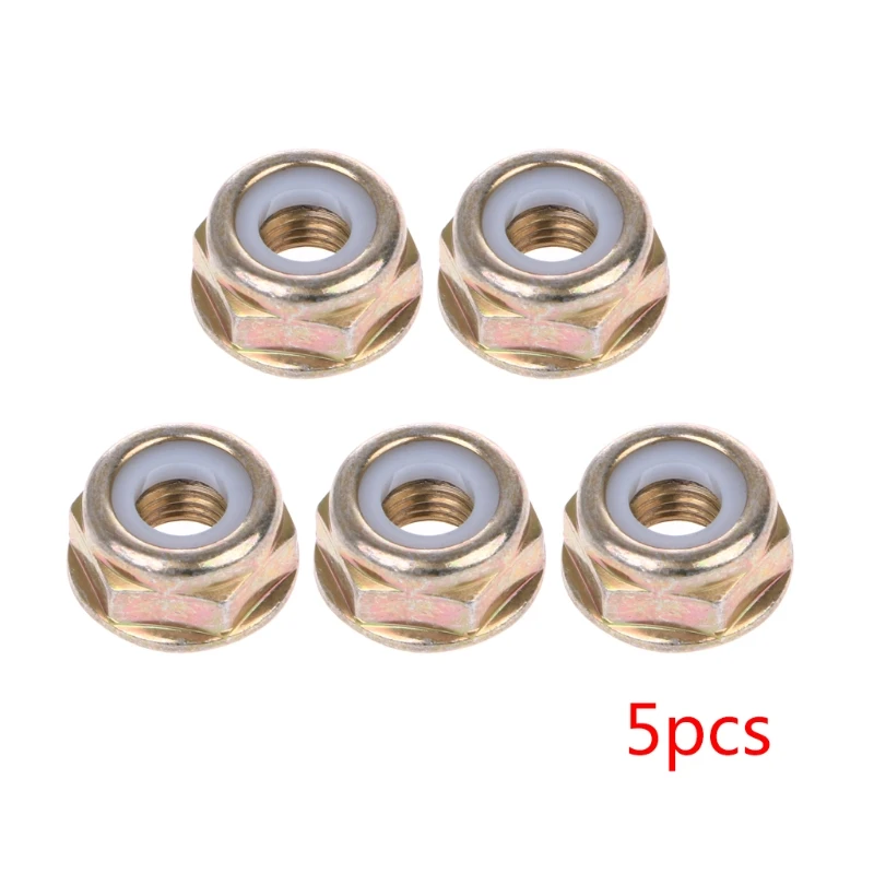N58C 5Pcs Universal Trimmer Strimmer Brush Cutter Left Hand Thread Blade Nut Replace