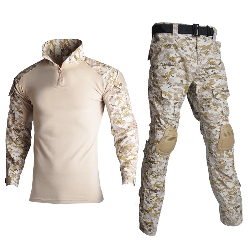 

Tactical Hunting Clothing Camouflage Cs Wargame Shooting Suits Multicam Airsoft Paintball Combat Uniforms Ghillie Suit