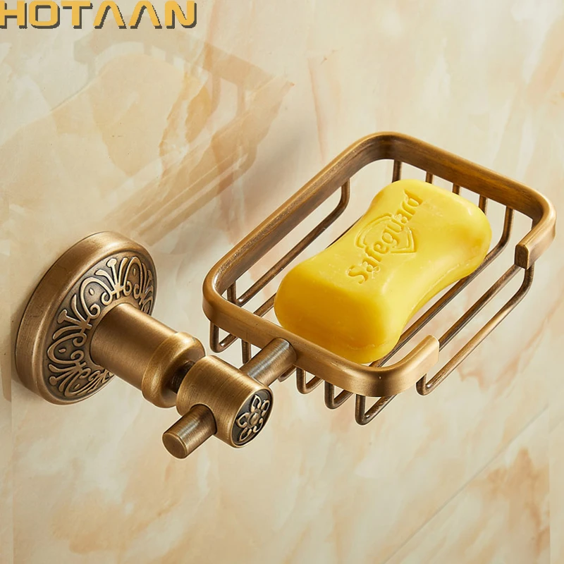 

Настенная мыльница HOTAAN из алюминия, античная латунь