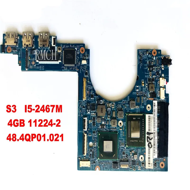 

11224-2 Original for ACER S3 391 951 laptop motherboard S3-391 S3-951 I5-2467M 4GB 48.4QP01.021tested good free