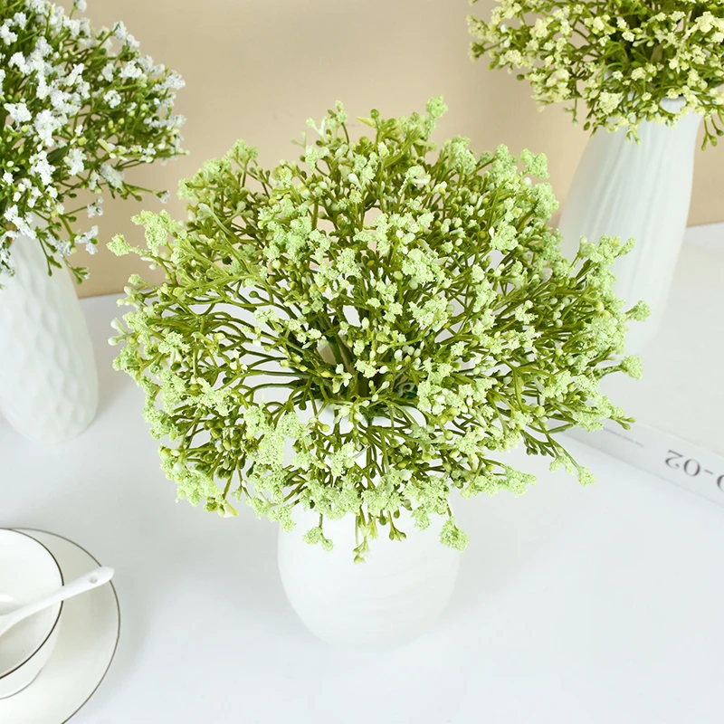 

12pcs Simulated Sky Star White Wedding Bride Holding Flower Ball Home Decor Table Ornaments Flower Arrangement Photography Props