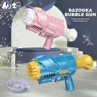 bubble guns 25 holes automatic gatling soap bubble magic bubble kids 2022 new bathroom outdoor toys for boys girls surprise gift