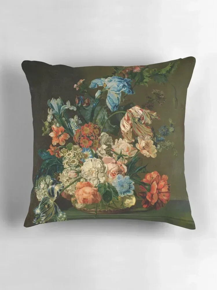 Cornelia van derilang Still Life с цветами Подушка для дивана Подушки Плед Декоративная подушка
