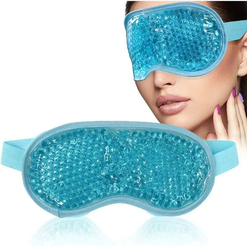 

Gel Eye Mask Cold Pack Warm Hot Heat Ice Cool Compress Soothing Tired Eyes Pad Gel Sleep Mask Anti Insomnia Sleeping Health Care