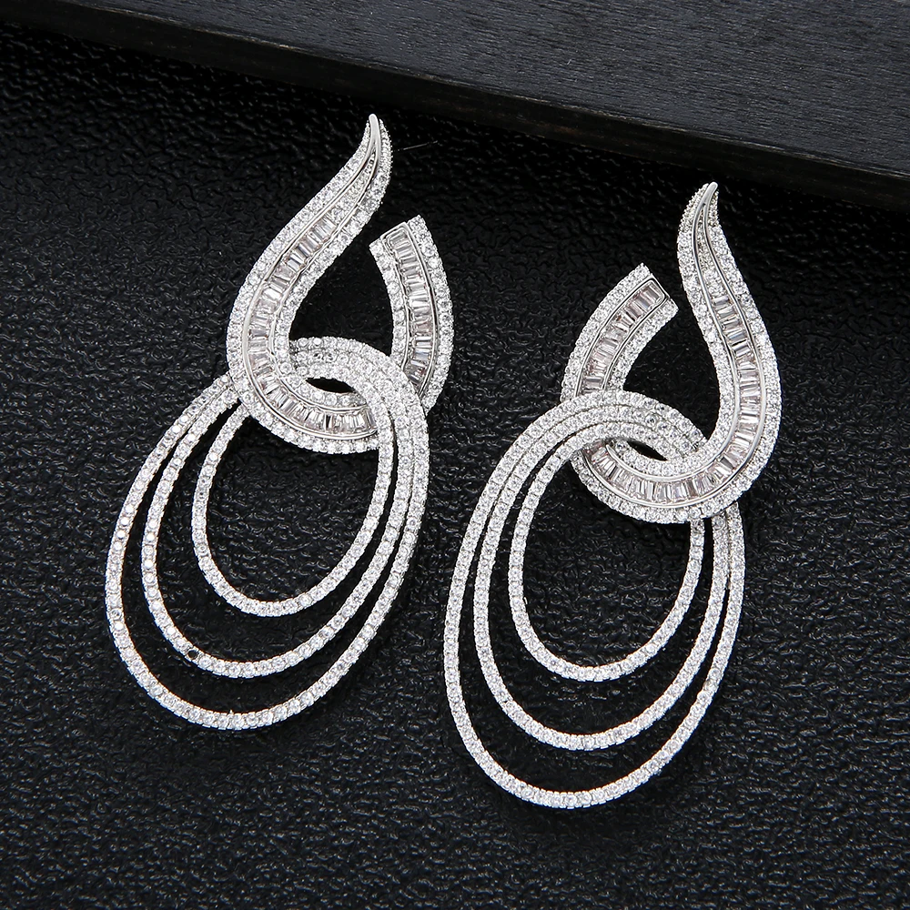 

Модные U-образные серьги для женщин, богемные серьги, геометрические серьги-капли, женские серьги «сделай сам», модные ювелирные изделия E9500