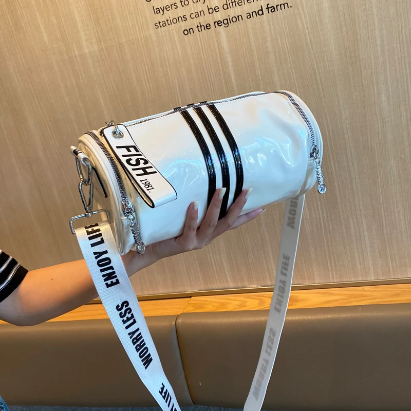 Shining Leather Crossbody Bags for Women Side Bag for Ladies Sac a main Femme Shoulder Bag Brand Designer Bolsos Para Mujer