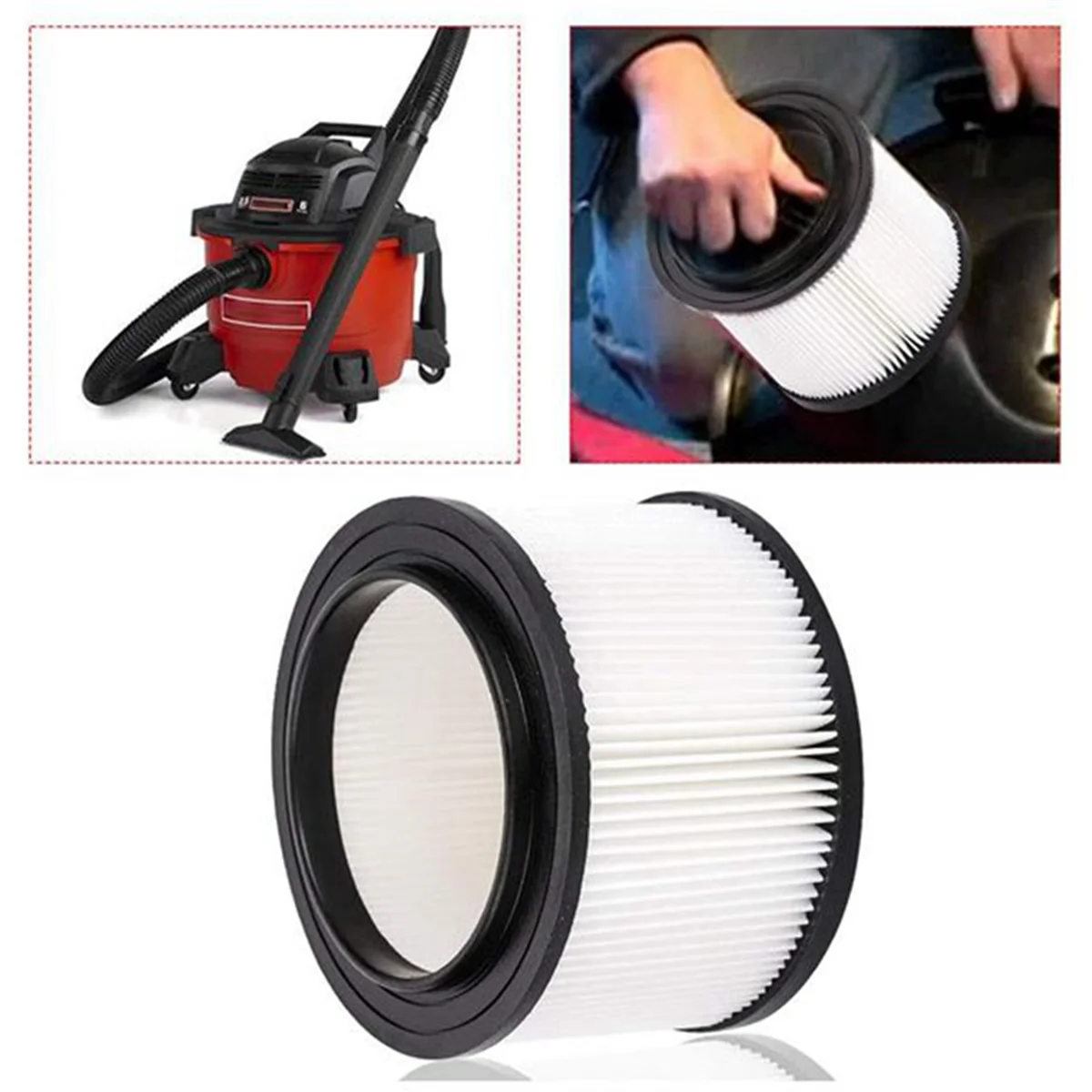 3 шт. 17810 фильтр для пылесосов объемом от до 4 галлонов замена фильтра 9-17810