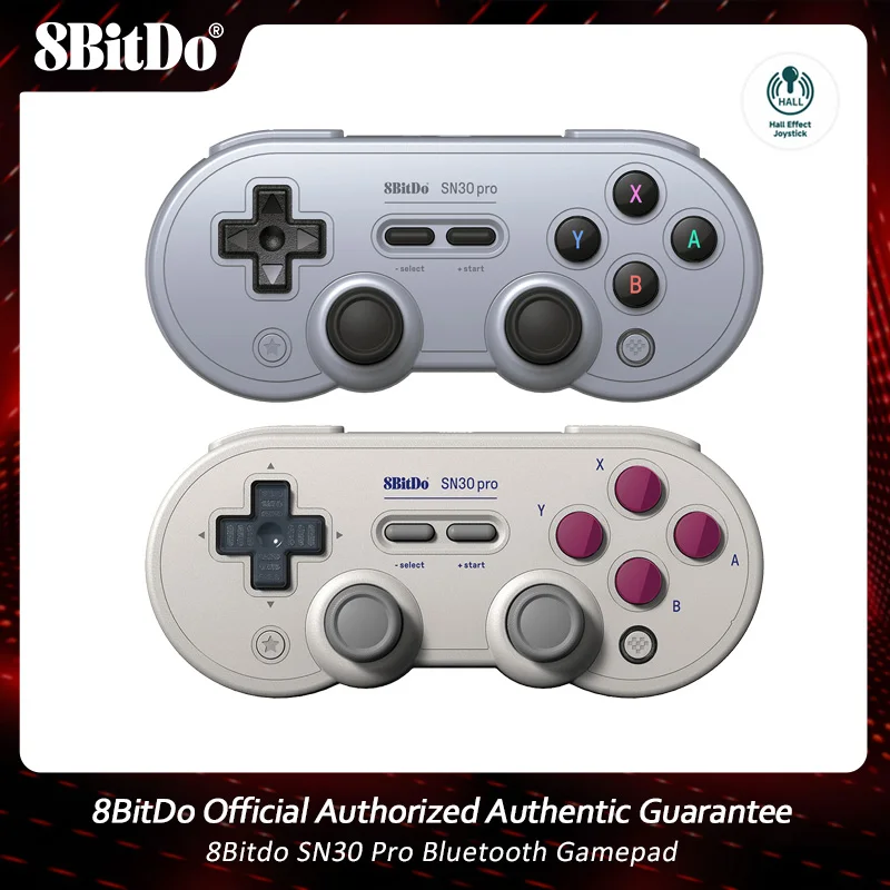 8bitdo Новый SN30 Pro Bluetooth геймпад с эффектом Холла джойстик обновление для Nintendo