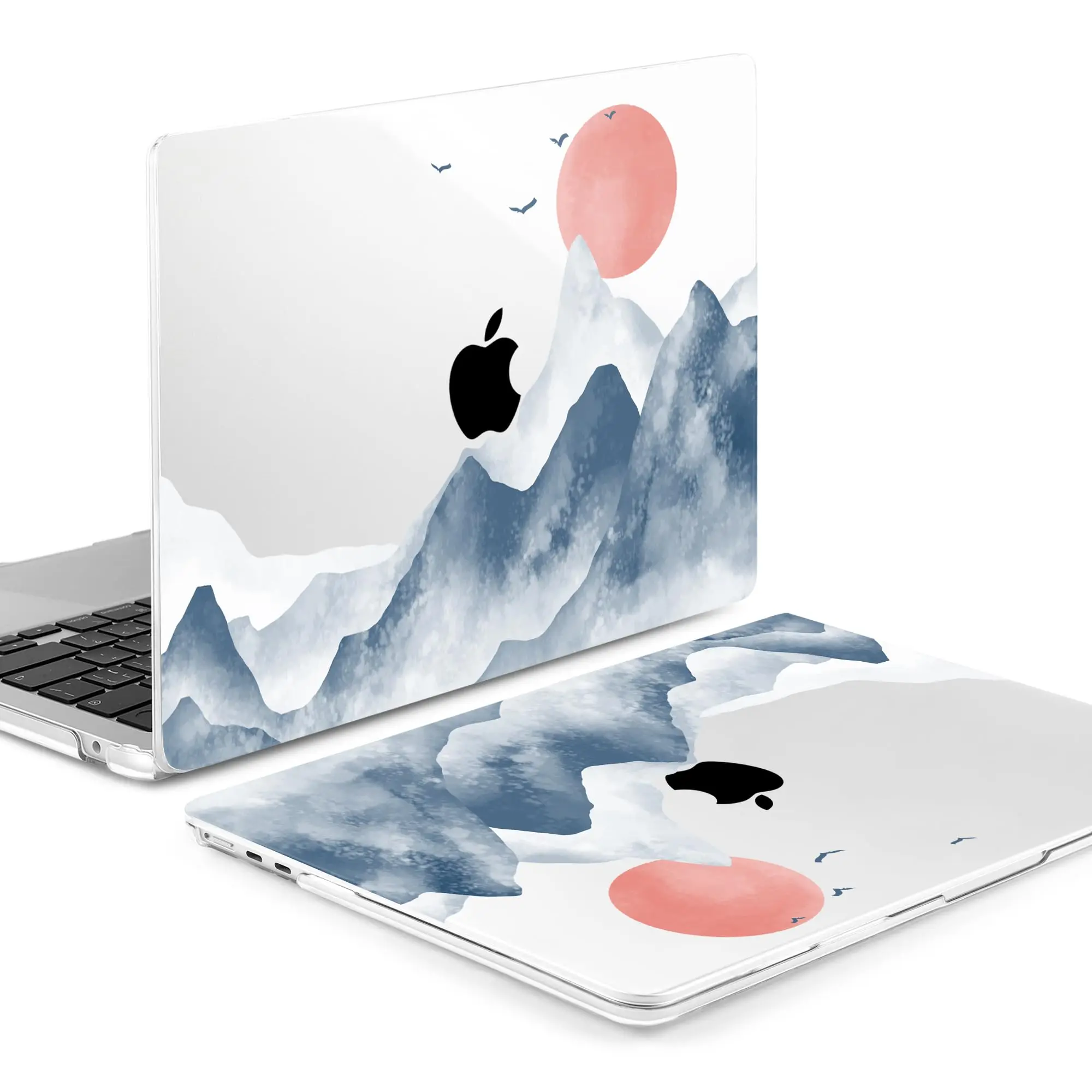 Жесткий чехол для Macbook Pro 14 16 M3 A2991 2918 A2992 2023 M2 Air 15