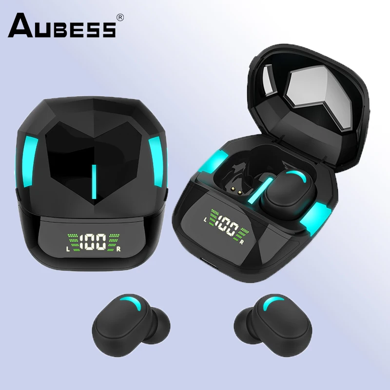 

G7S Bluetooth Earphone Wireless 5.1 TWS Low Latency Gaming Earphones Stereo Sound Bass Noise Reduction With Microphone Headset