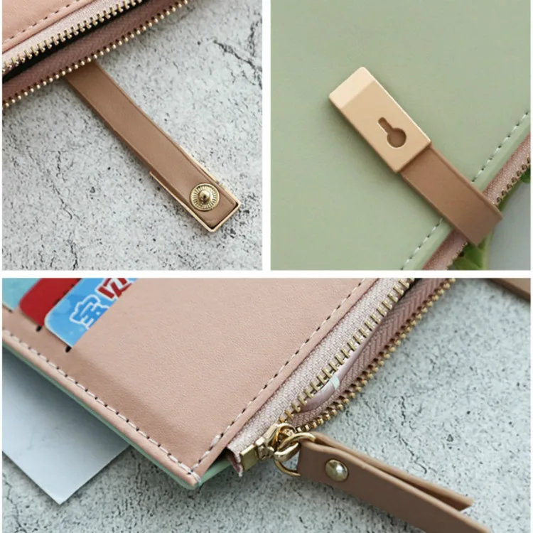 Long Women's Wallet Female Purses Tassel Coin Purse Card Holder Wallets Pu Leather Clutch Money Bag Purses Card Holder Carteira