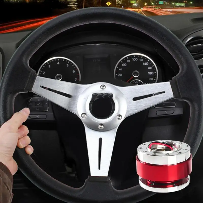 

60mm Metal Adapter Heightened Base Car Steering Wheel Quick Release Removal Tool Car Modification Part Mechanical Workshop Tools