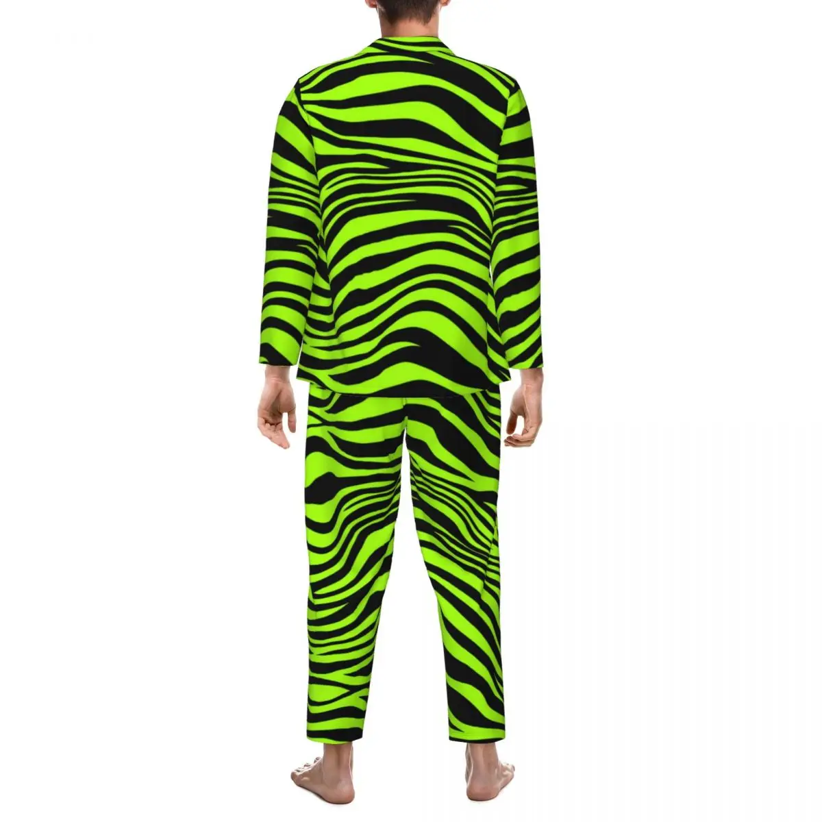 Пижамные комплекты Green Tiger Lines осенняя одежда с животным принтом милая мягкая для