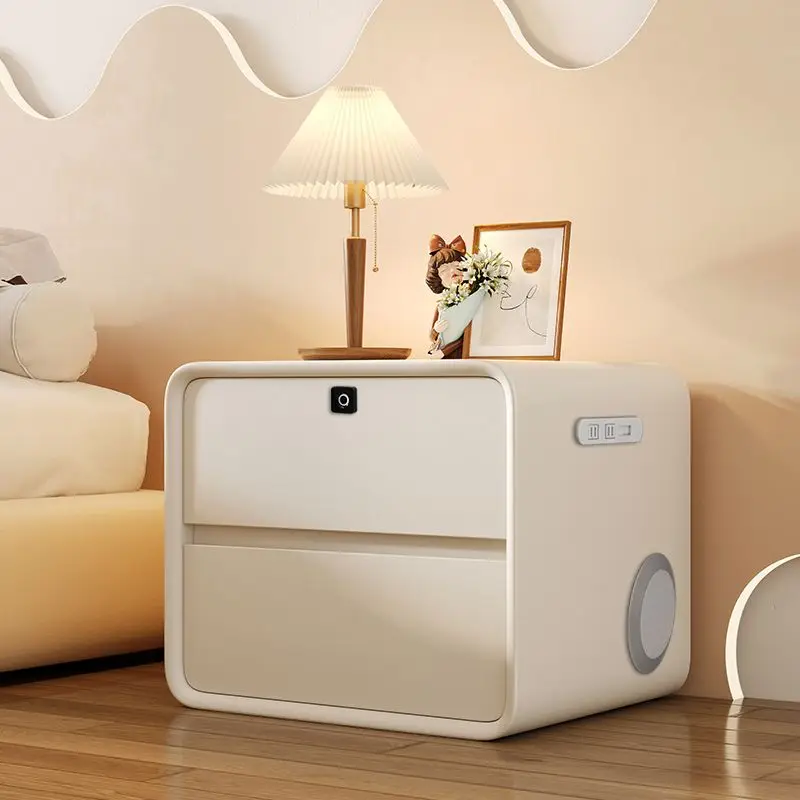 

Wood Coffee Small Table Bedroom Drawers Side Modern Mobile Nightstands Makeup Cabinets Armoire De Rangement Modern Decoration