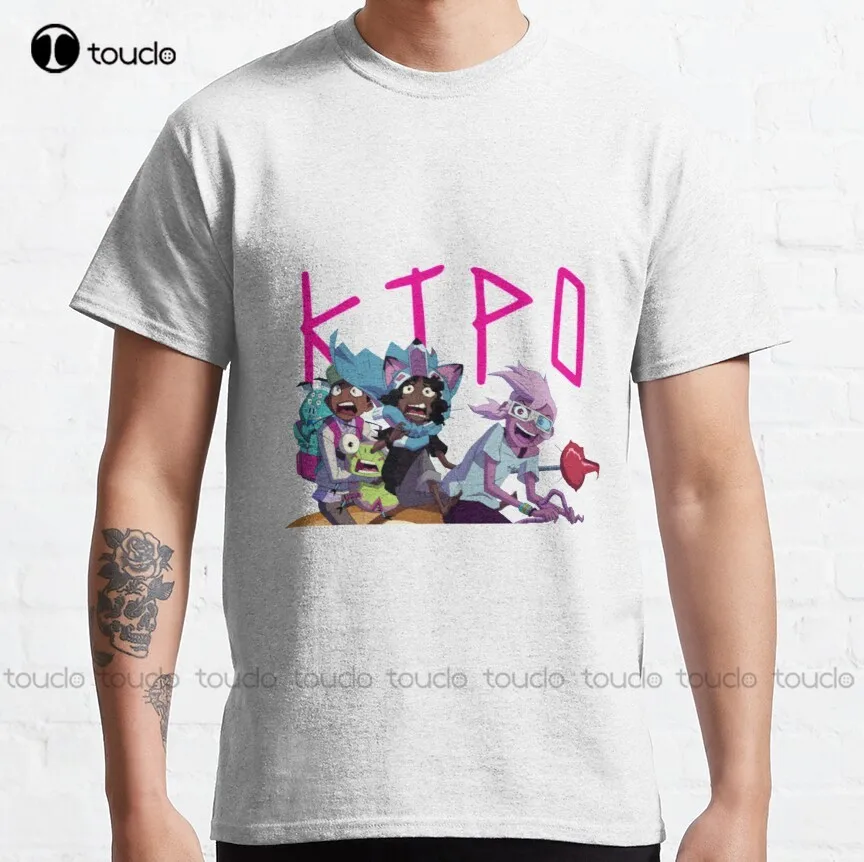 

Kipo And The Gang Classic T-Shirt Mens Casual Shirts Cotton Outdoor Simple Vintag Casual T-Shirt Gd Hip Hop Xs-5Xl New Popular