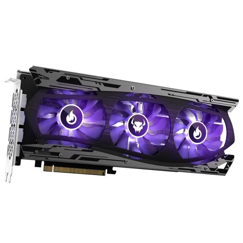 YESTON NVIDIA Geforce RTX 3060 Видеокарта GDDR6 12G 192bit RGB RTX3060-12GD6 LB Компьютер Настольный GPU Разгон -