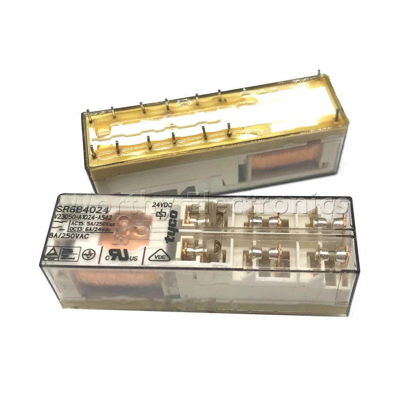 Бесплатная доставка 10 шт./лот SR6B4024 V23050-A1024-A542 24VDC Tyco реле безопасности для лифта