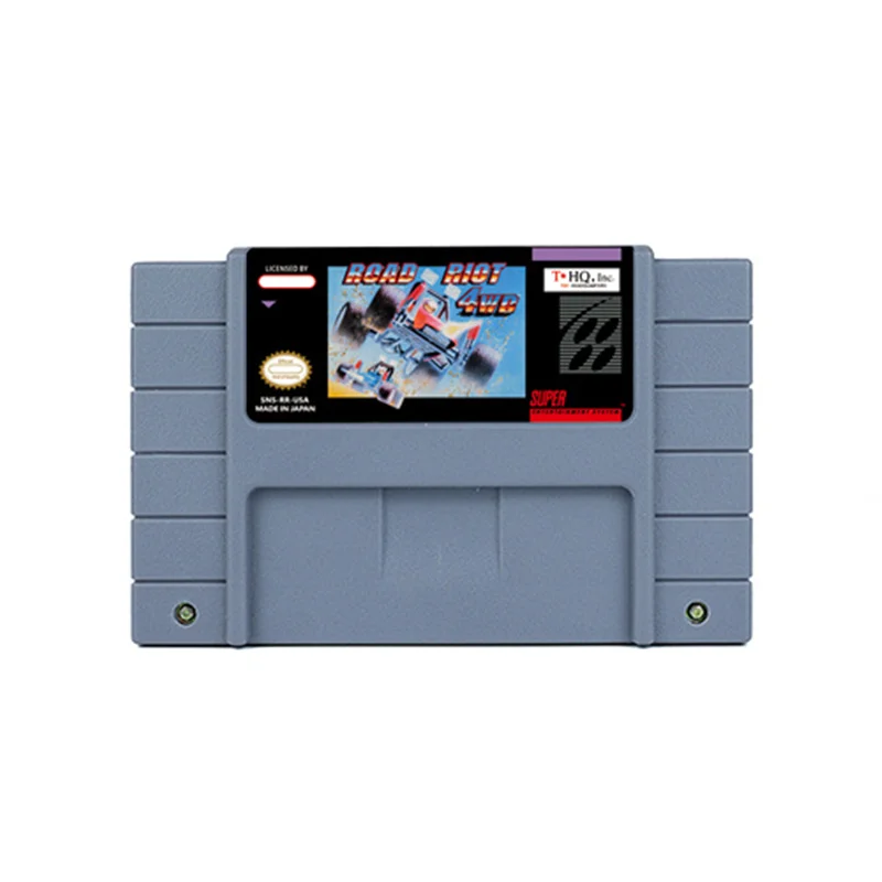 

Полноприводная экшн-игра Road райот для SNES 16 бит