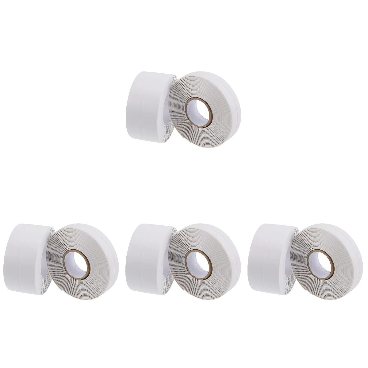 

4x Multi-functinoal Adhesive Tile Trims Caulk Strip Corner Edges Strip Bathroom Caulk Strip Sealant Tape Tape