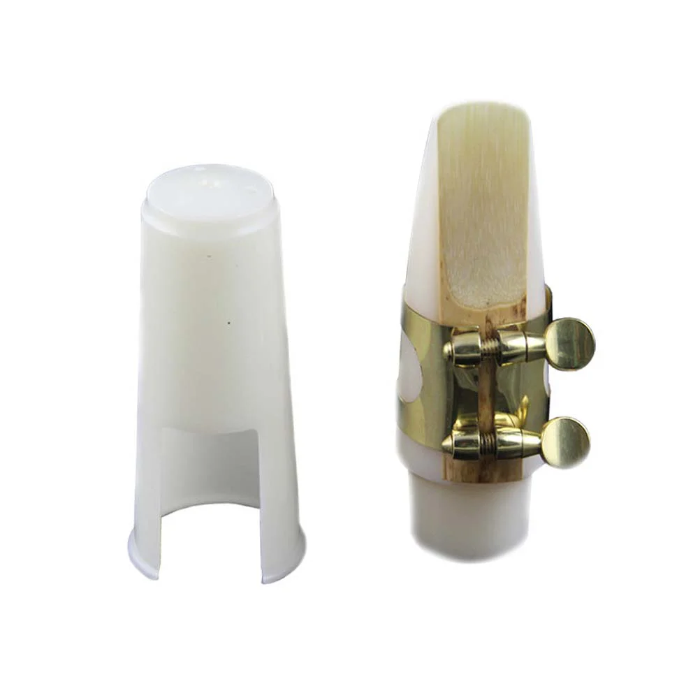 

Saxophone Alto Mouthpiece Accessories Sax Cap Cover Ligature Supplies Accessory Sticker Head