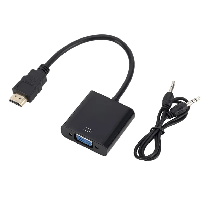 Кабель-преобразователь 1080P HDMI-совместимый с VGA кабель-преобразователь Hdmi
