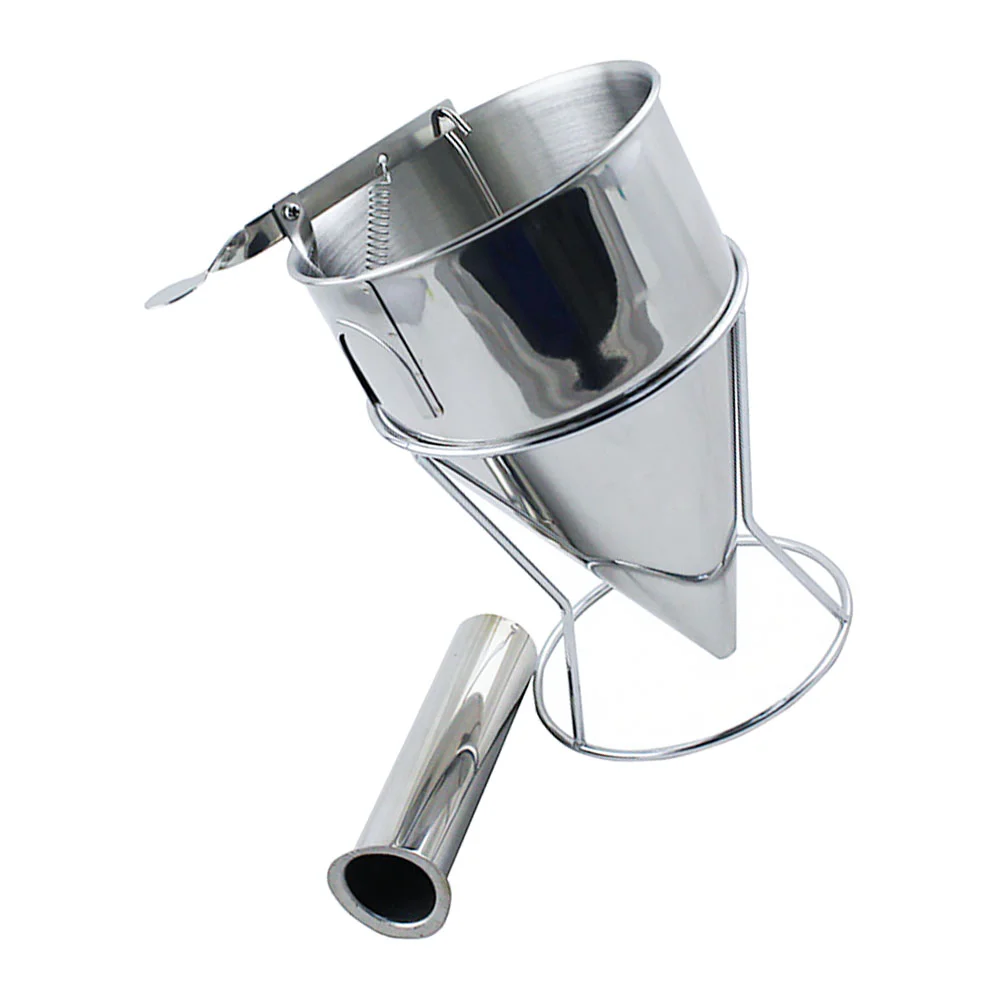 

Octopus-Ball Funnel Kitchen Sushi DIY Funnel Detachable Handle Funnel (Silver)