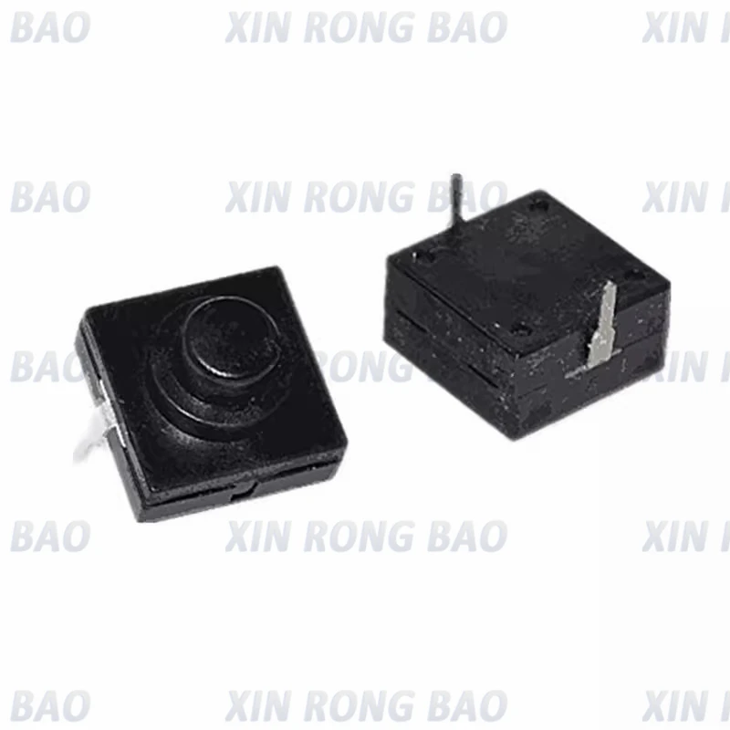 

10 шт., ультратонкий кнопочный переключатель для фонарика, 12 х12х0, 5 мм, 1 А, 30 в