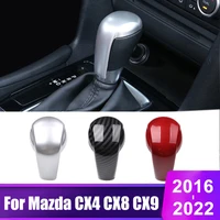 for mazda cx4 cx8 cx 8 cx9 cx 9 tc 2016 2017 2018 2019 2020 2021 2022 car gear head shift handle cover trim sticker accessories