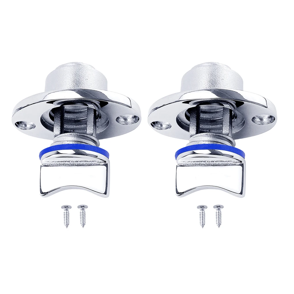 

1/2 Boat Drain Stopper Stainless Steel Sealing Ring Portable Water Sports Drainage Screws Spare Replacing Part