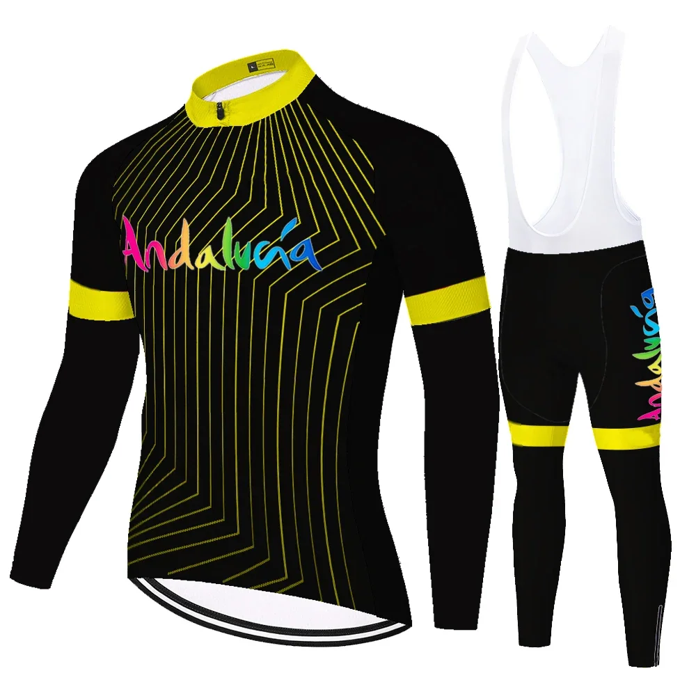 ANDALUCIA лето-весна 2023 велосипедная одежда conjunto ciclismo masculino велосипедный трикотаж roupa