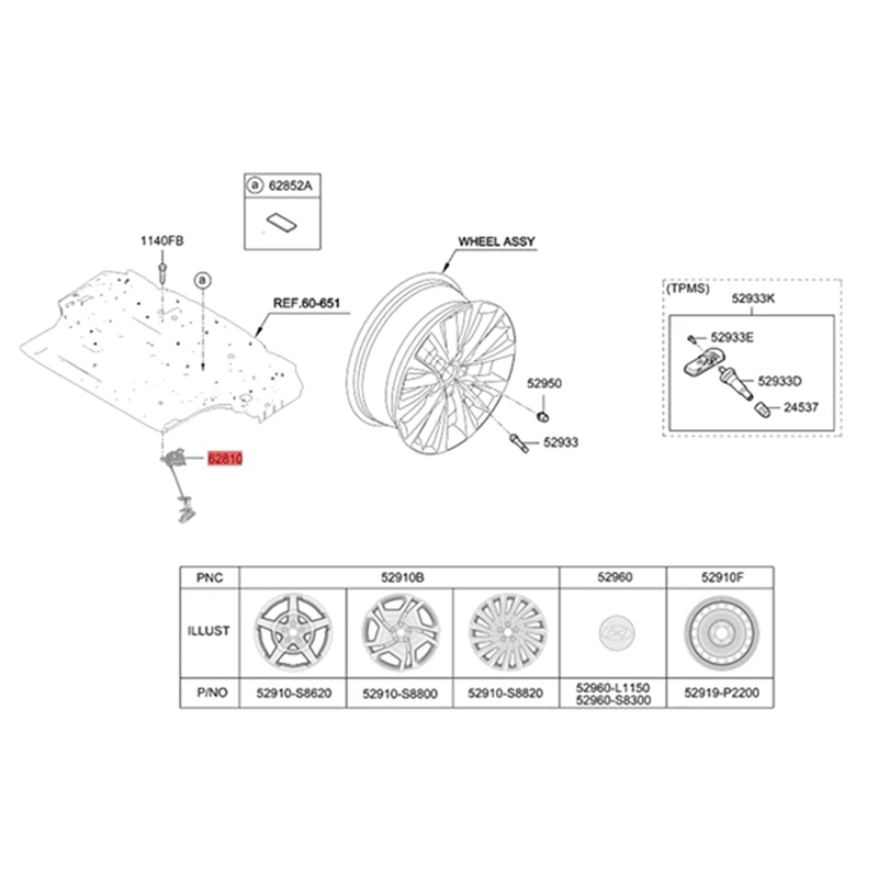 Автомобильная лебедка для запасного колеса стойка держатель Hyundai Palisade 2020-2024